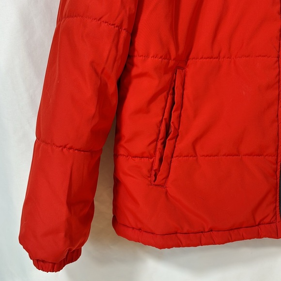 Swiss Tech Red Puffer Winter Coat | Size Medium - Picture 5 of 6
